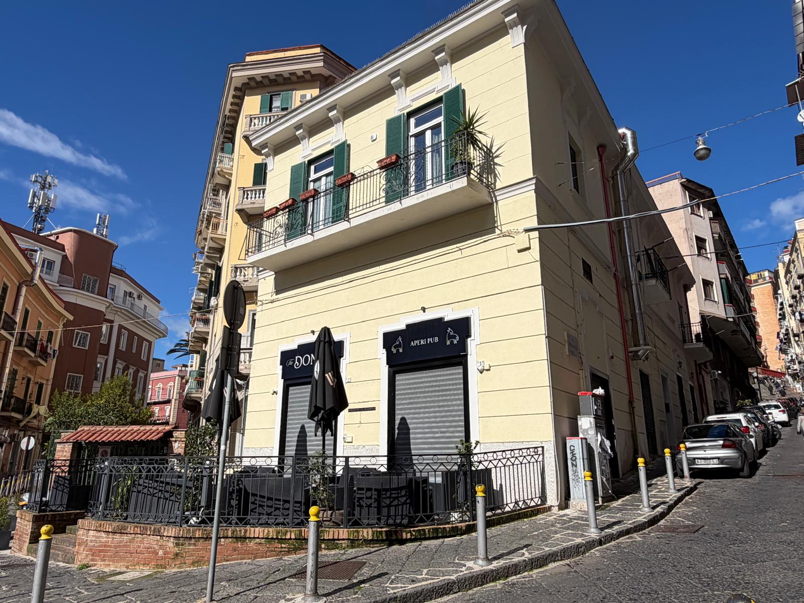 Vista esterna della struttura.