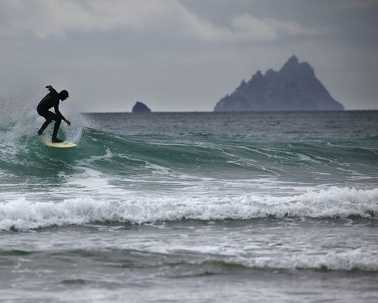 Skellig Michael Star Wars Island Backdrop Surfing