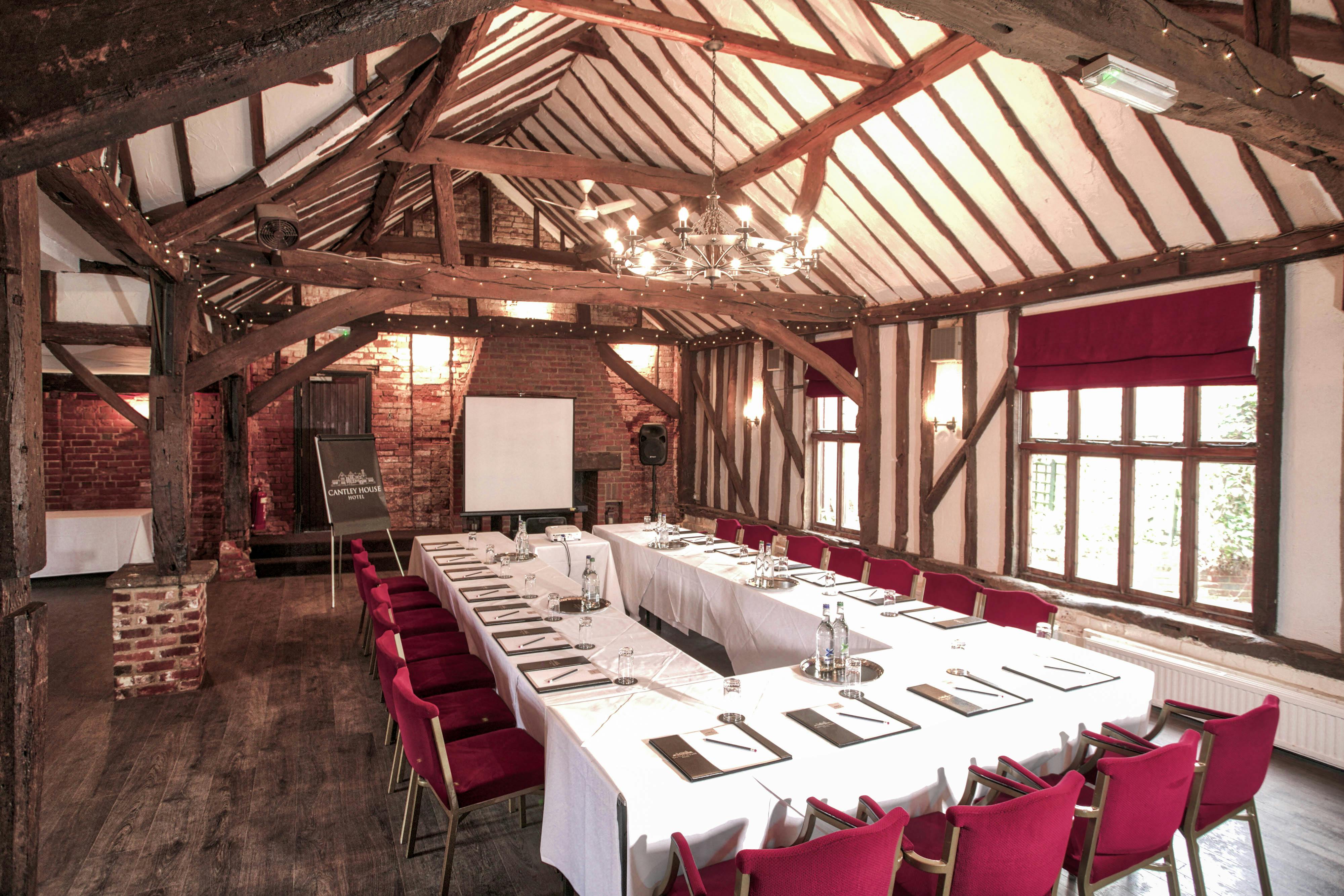 Meeting, The Briar, Cantley House, stately home