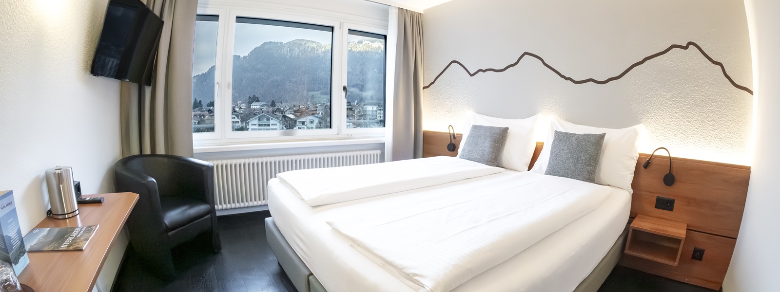 Double bed setting Doppelbett