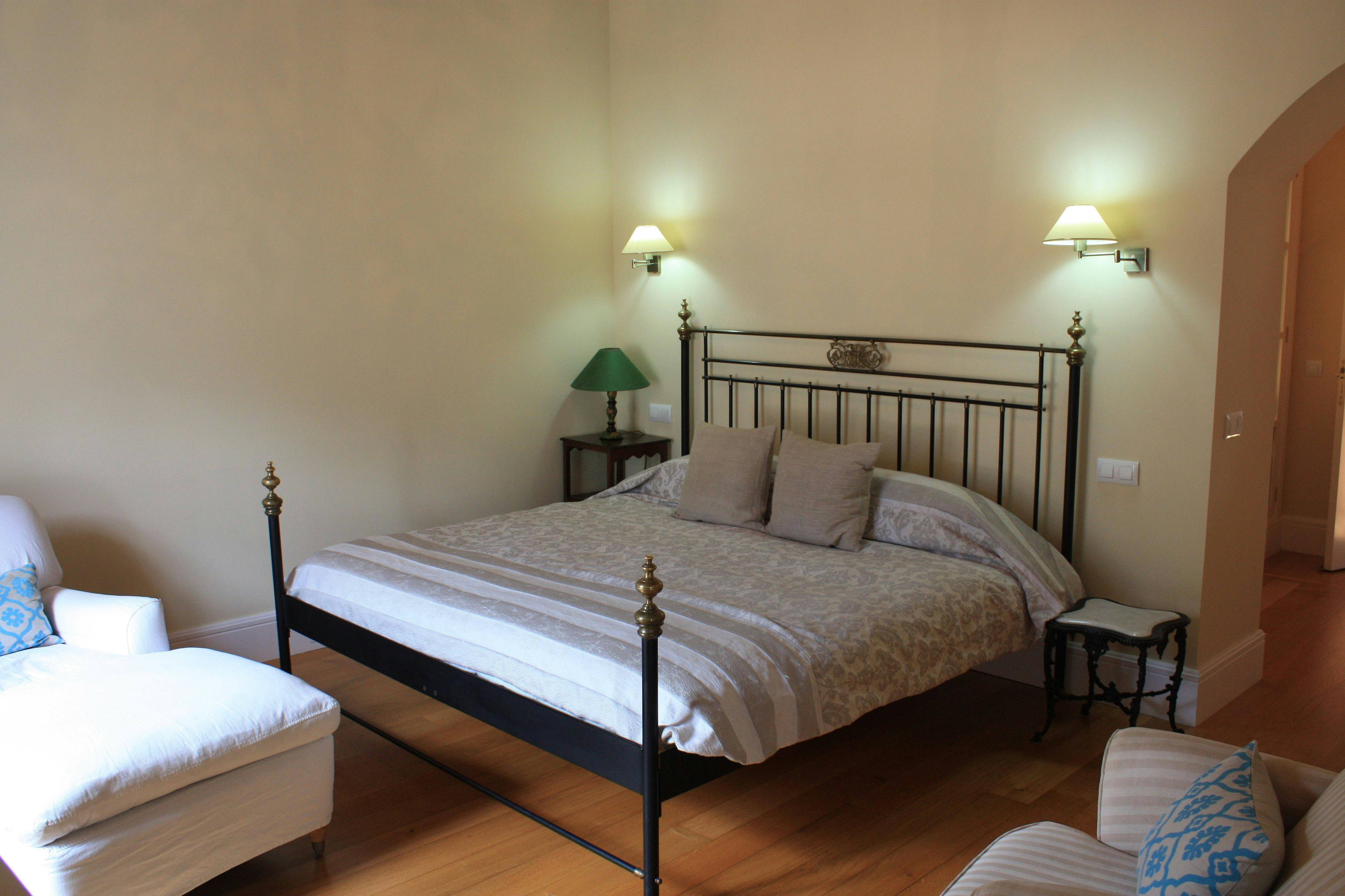 The Deia Junior Suite double bed is 2 meters by 2 meters
