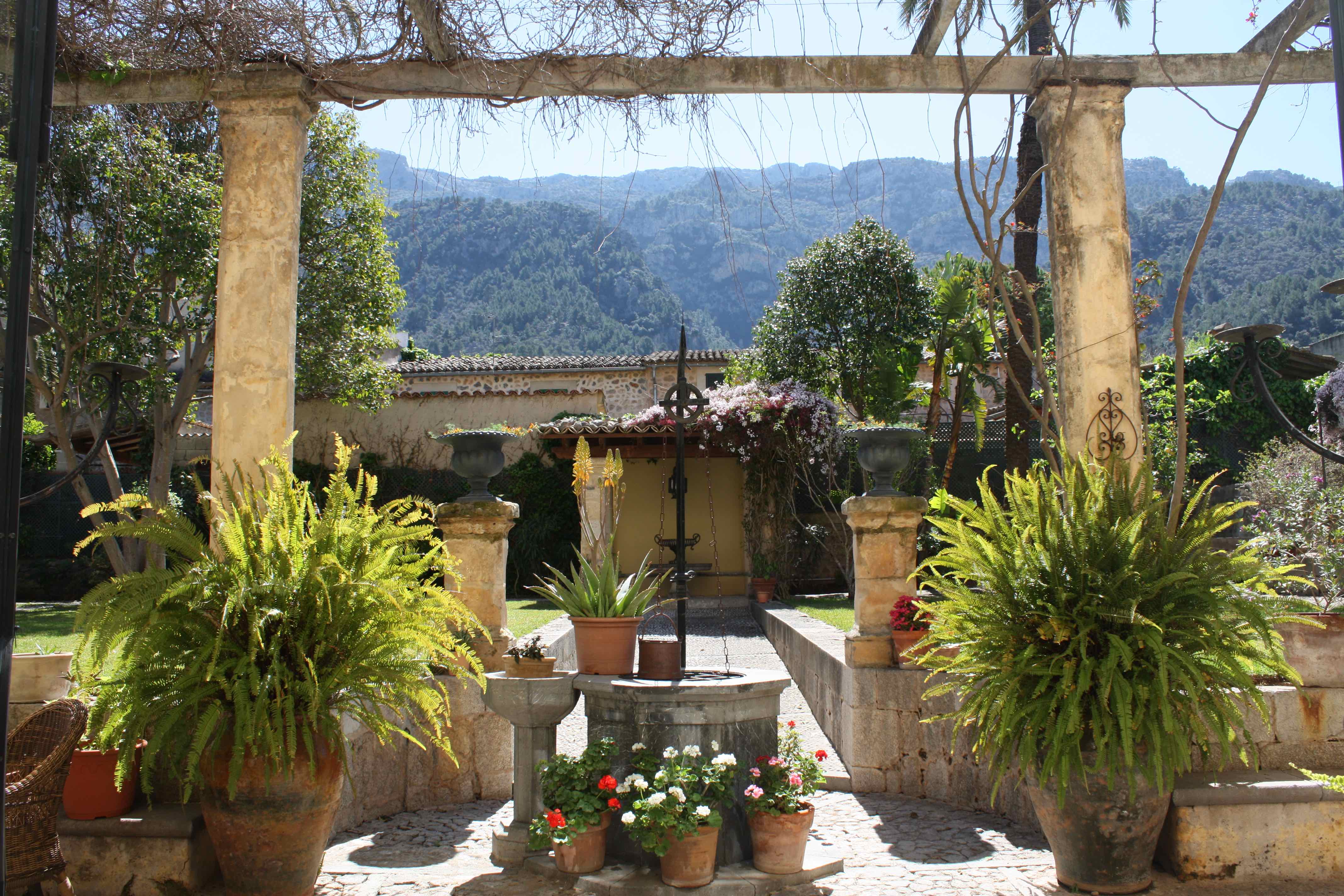 Flowering in the Salvia Garden, Boutique Hotel in Soller, Mallorca