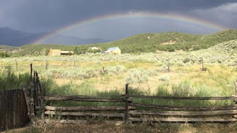 Rainbows in the valley