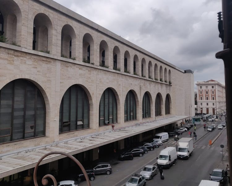 Termini Station from seen from Hotel Ciao