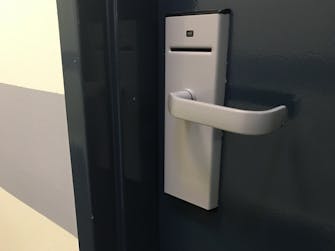 We have Key Coded Doors & 24 hour reception