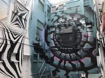 Courtyard Art by @CTOArt