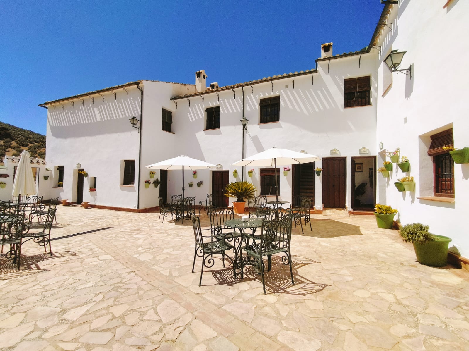 beautiful terrace at Cortijo La Presa