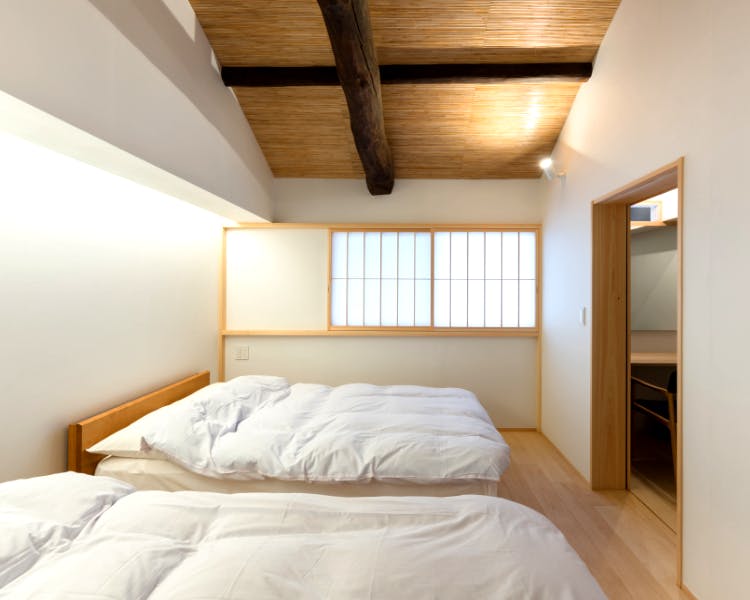 BenTen Residences Machiya in Kyoto - Western Bedroom