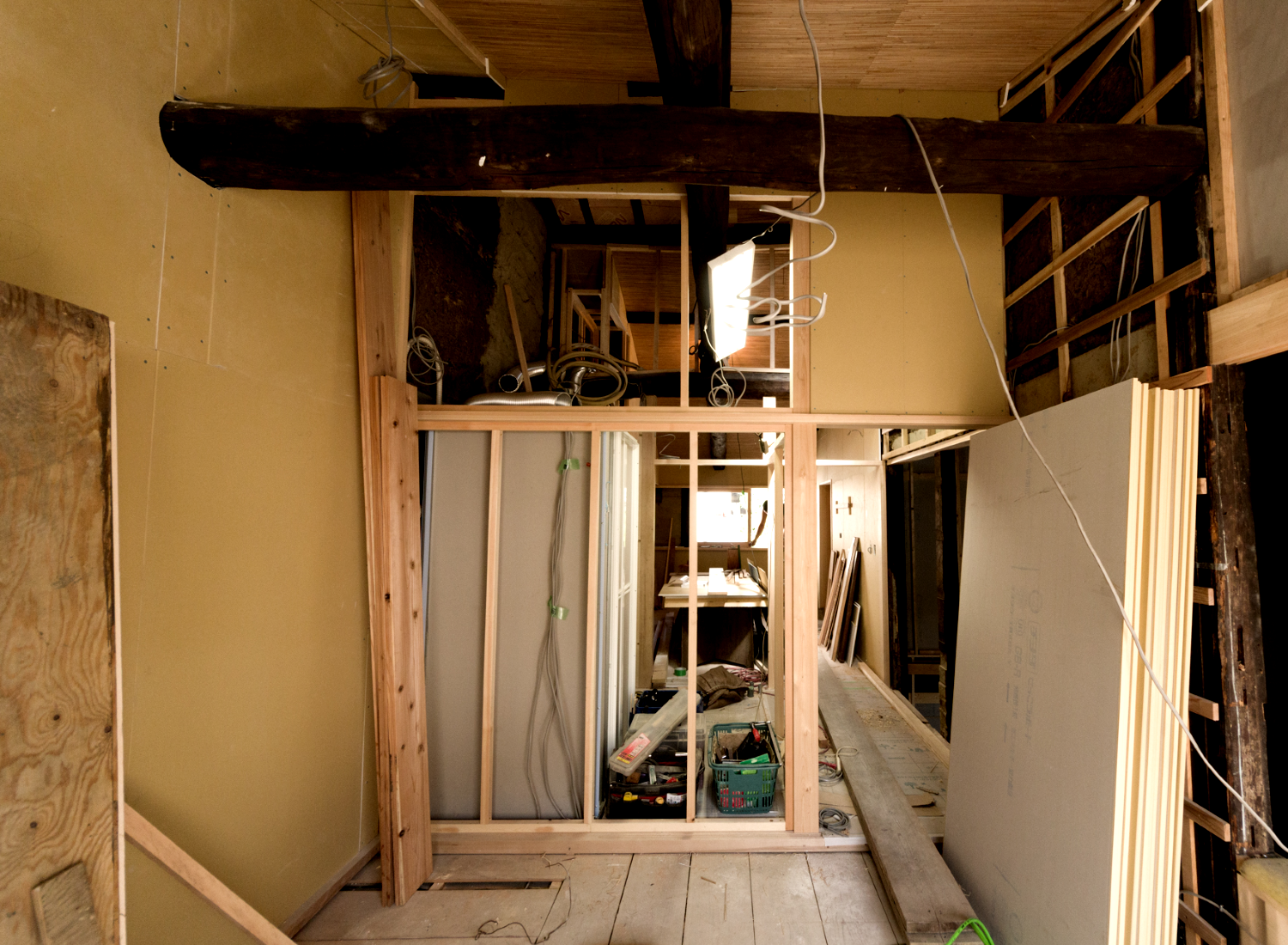 Kyoto BenTen Residences Restoration - work site photo