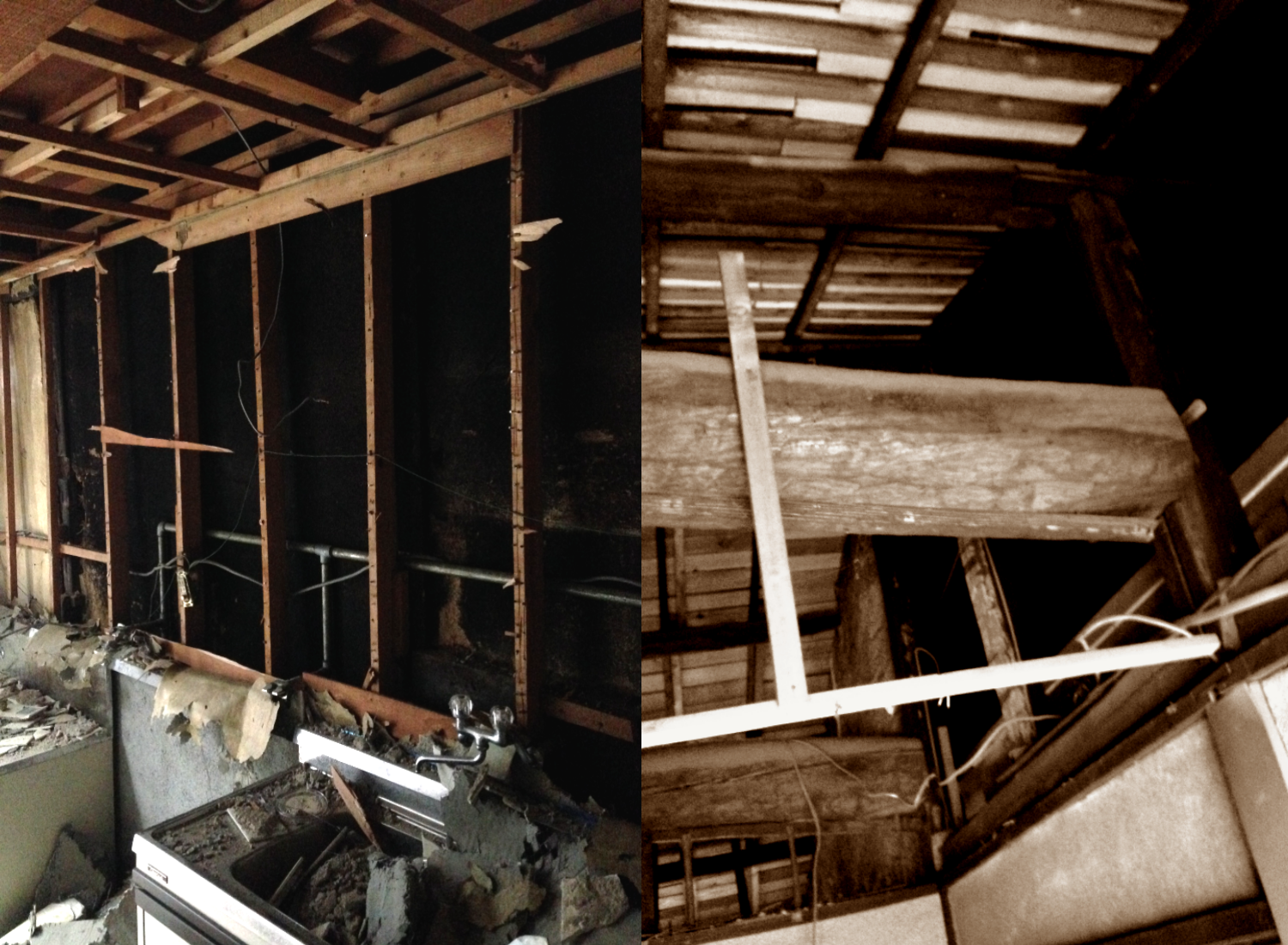 Kyoto BenTen Residences Restoration - stripping away previous modification efforts