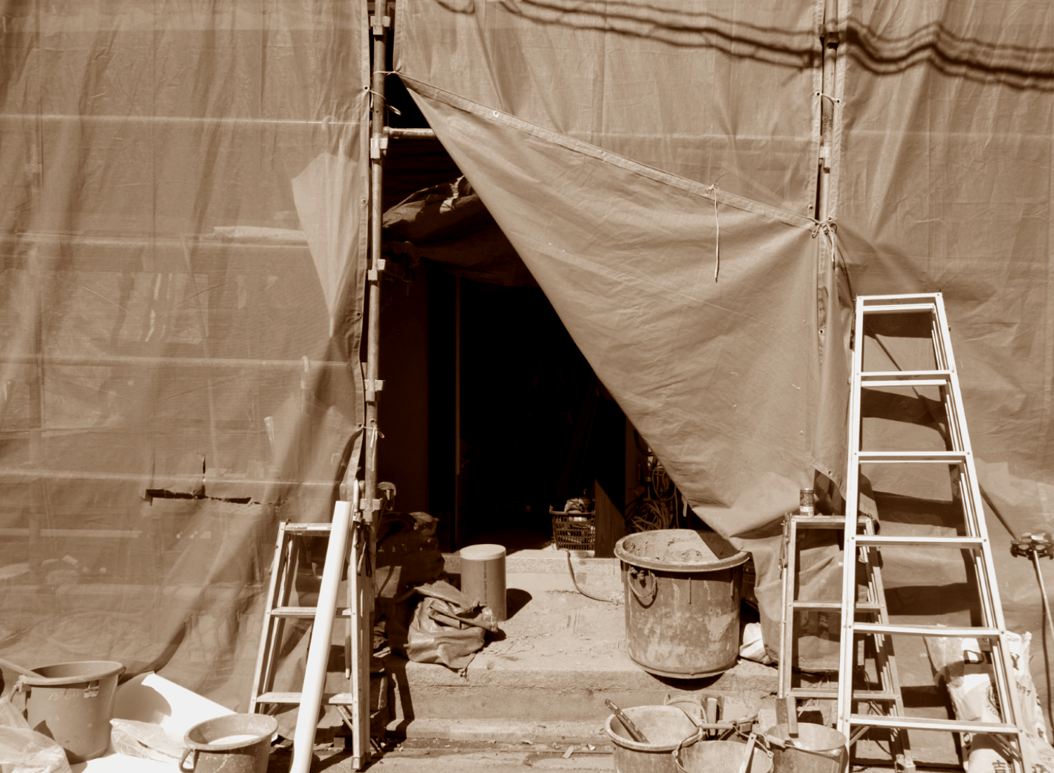 Kyoto BenTen Residences Restoration - Worksite picture