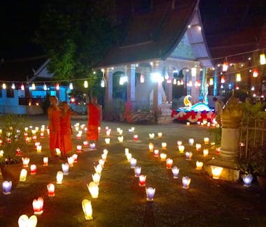 Luang Prabang temples light festival
