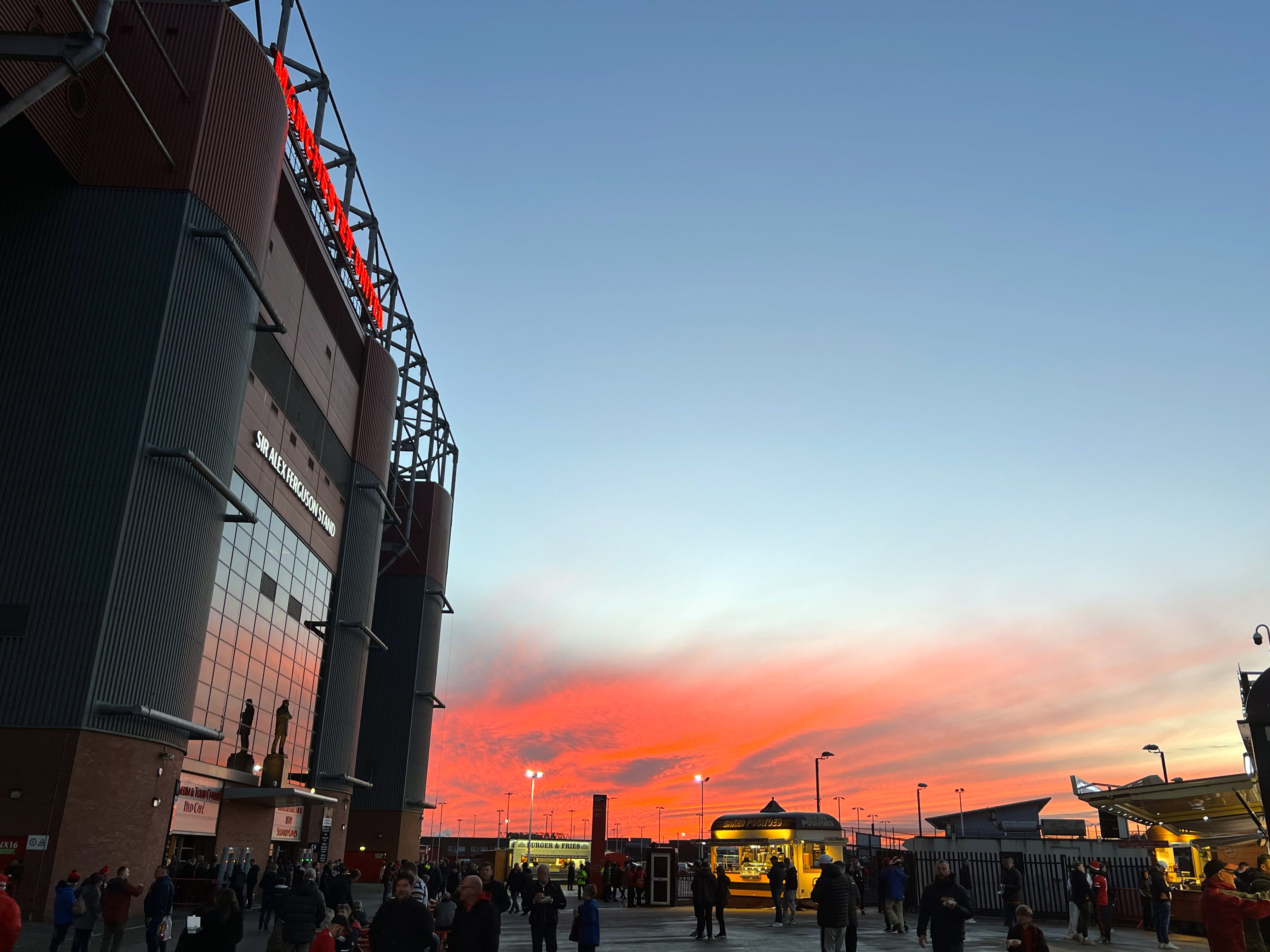 Manchester United Old Trafford Stadium