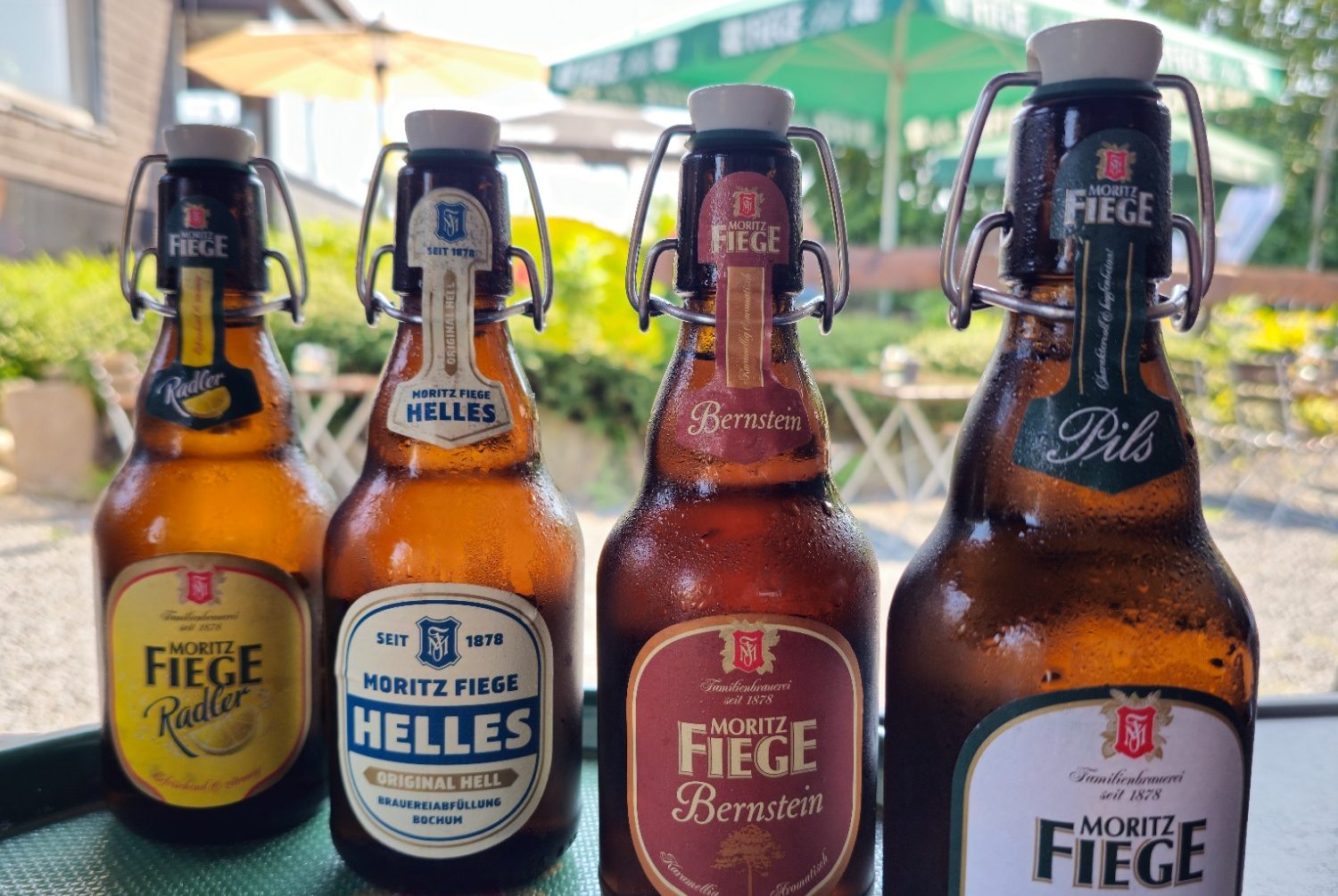 leckeres Fiege Bier in der Ruhrpottpension