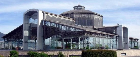 Crystal palace in Itchimbia park