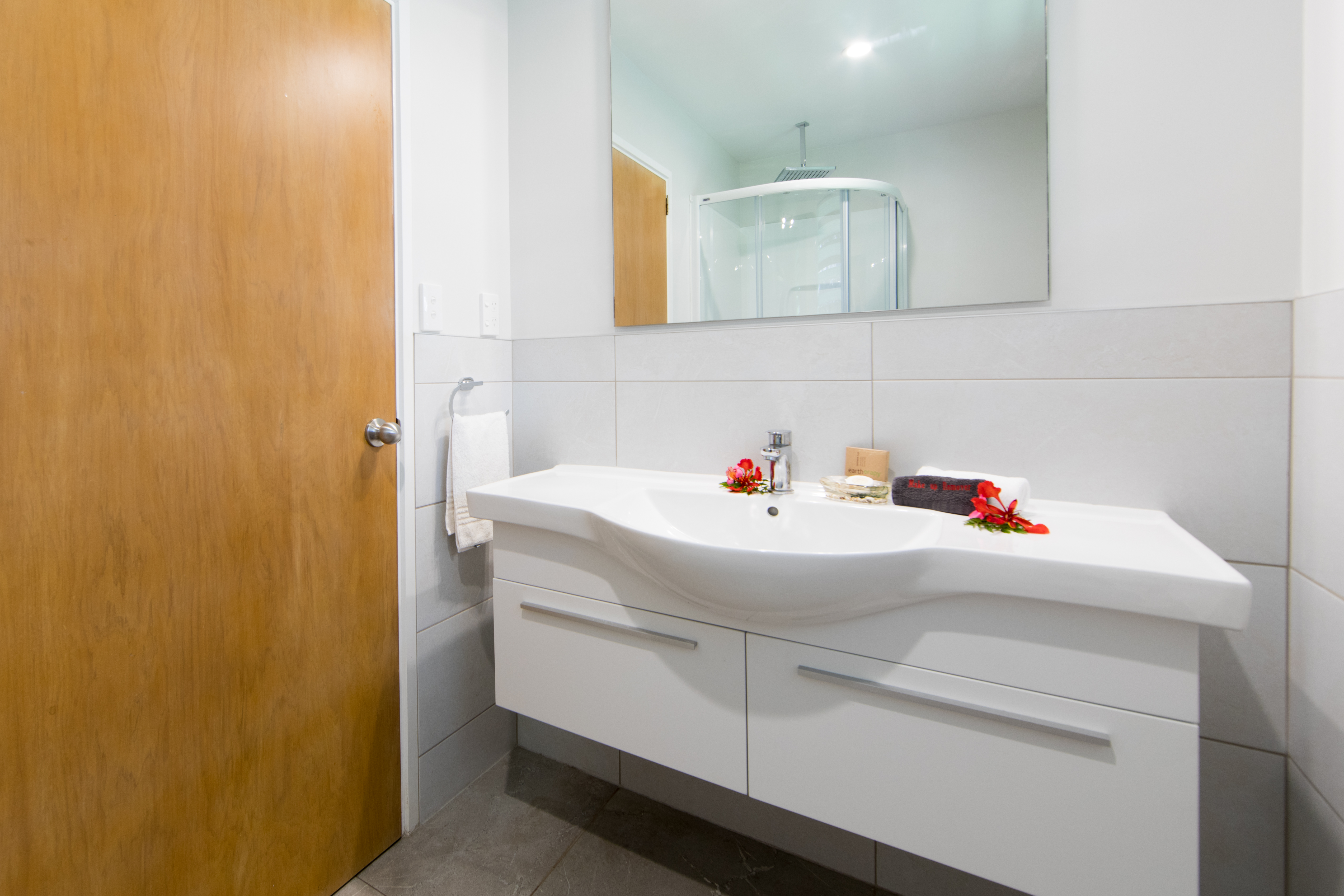 2 Bedroom/2 Level Villa Downstairs Bathroom