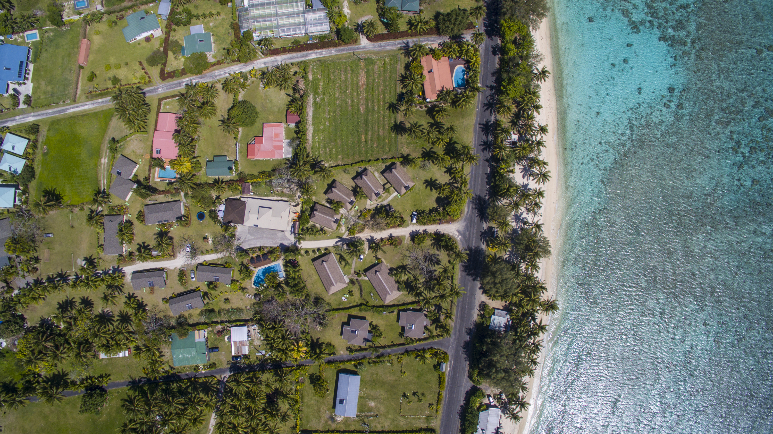 Aerial View of Lagoon Breeze Villas