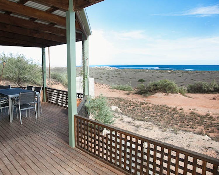 Warroora - Dudley Hill ocean view, outdoor area and , fire pit.