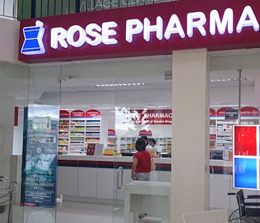 Rose Pharmacy, one of the biggest chains in the country.