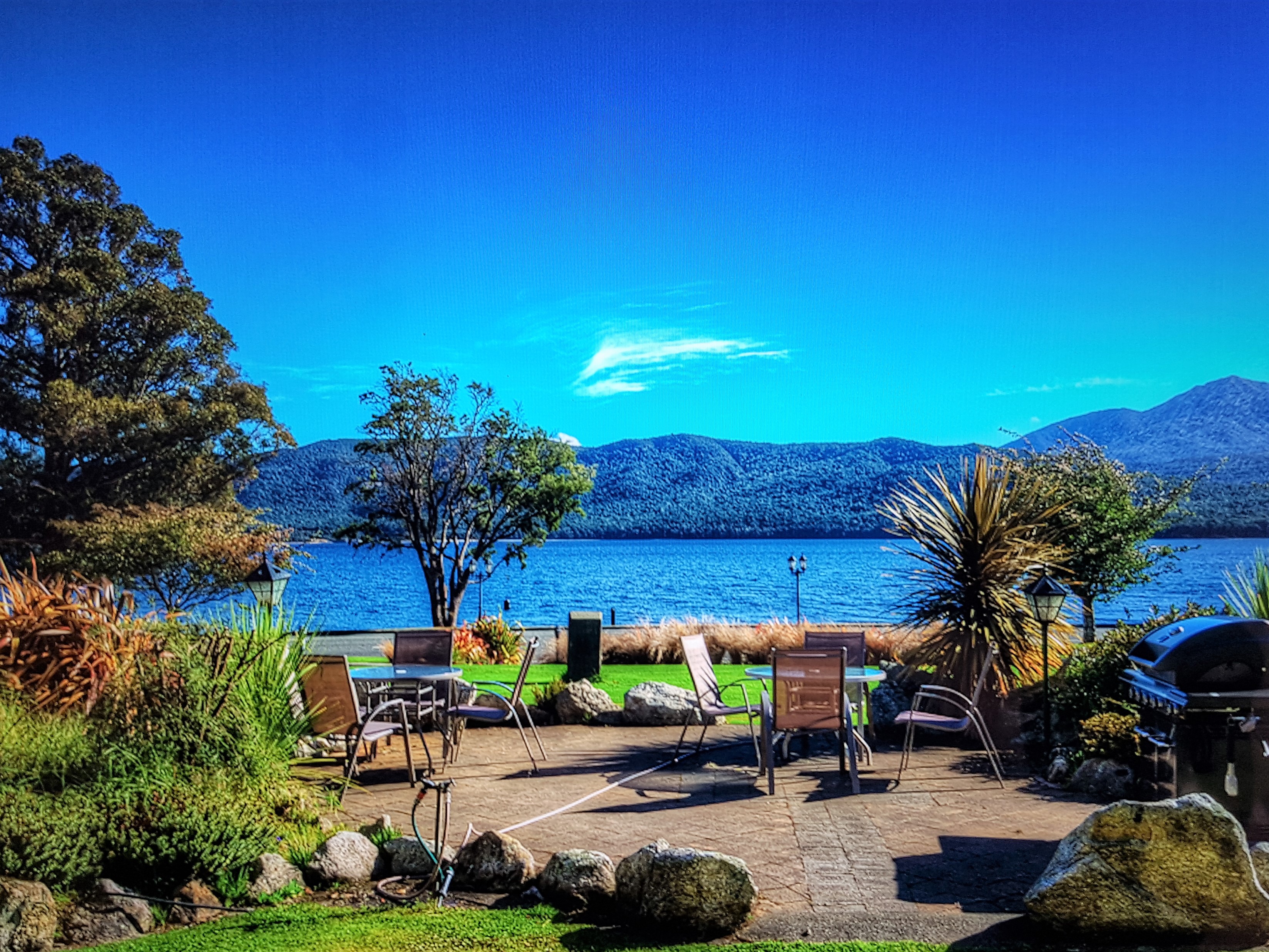 Our outside are to sit and relax