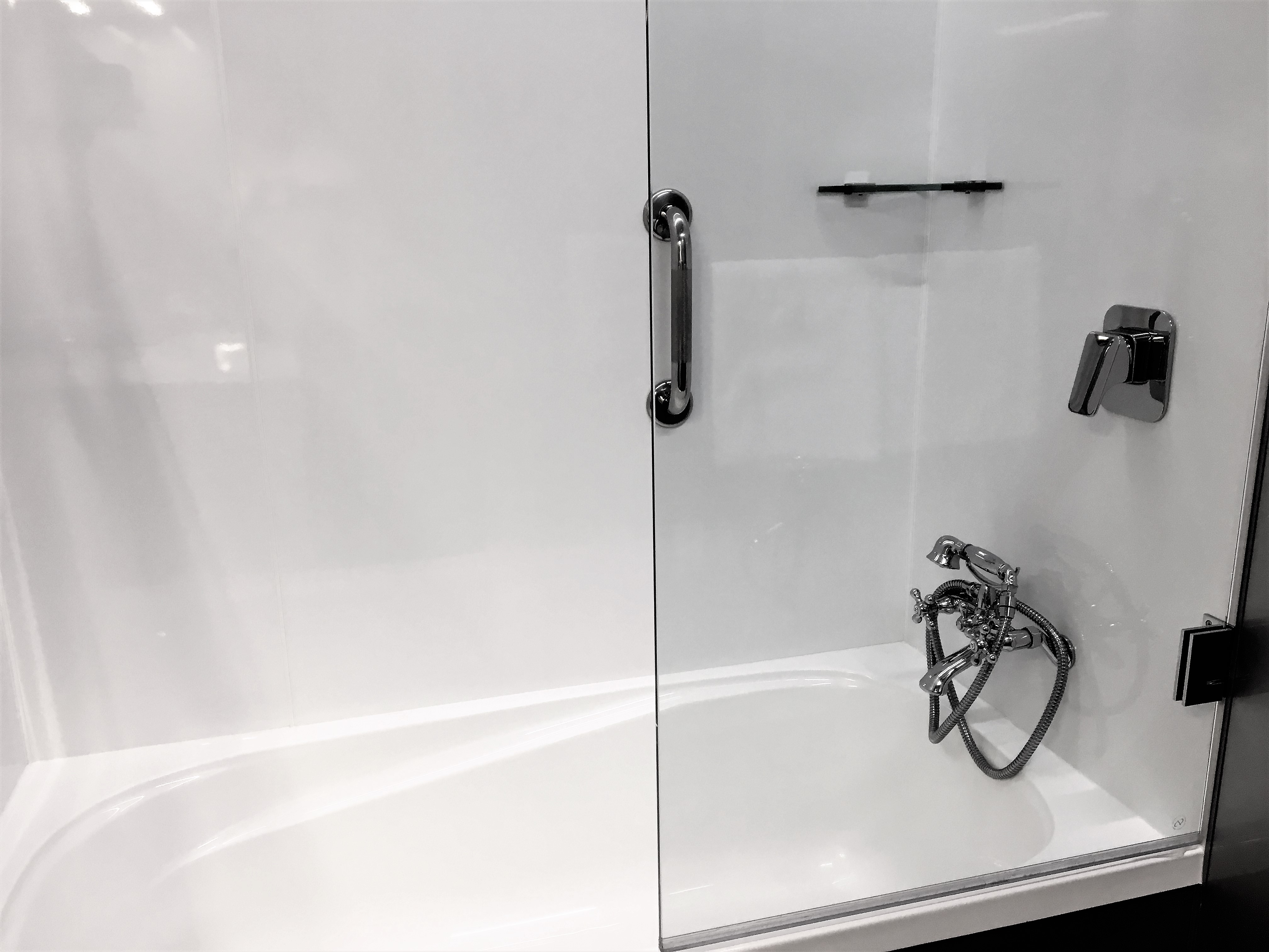 Downstairs bathroom bath