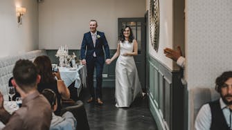 Wedding Couple at The Florence Arms Gastro Pub Portsmouth