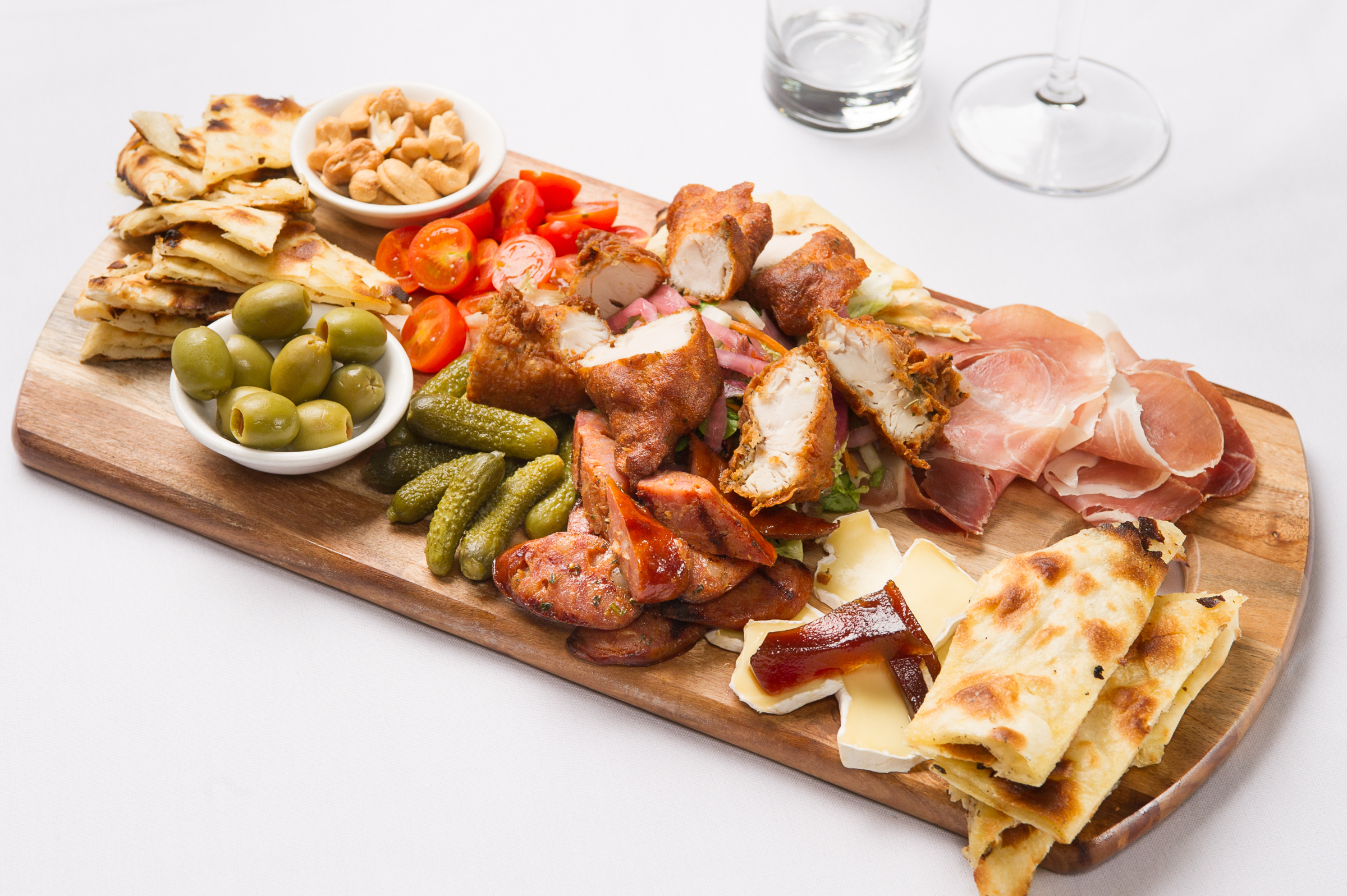 Savory delights: meats, cheeses, & more.