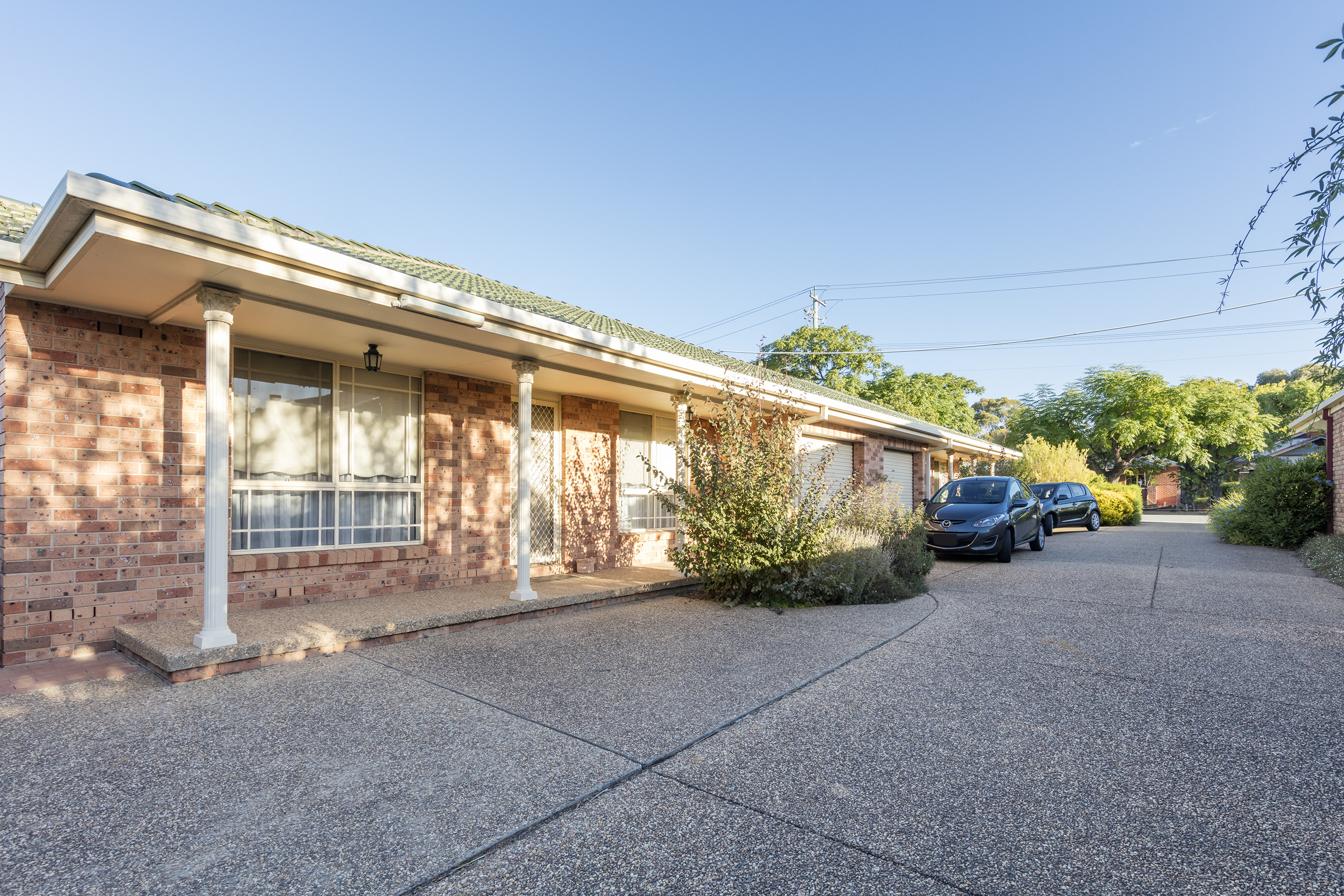 Villas/Apartments Area & Parking