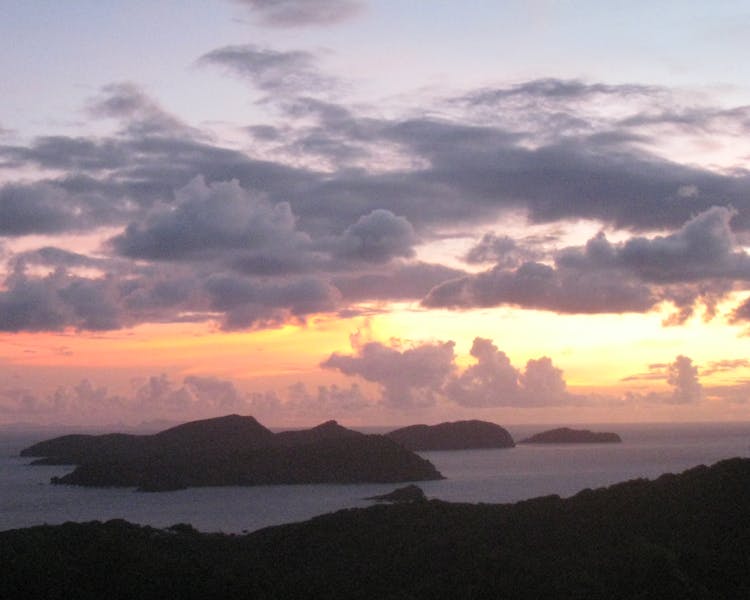 View Overlooking Petit Nevis Island, The Grenadines