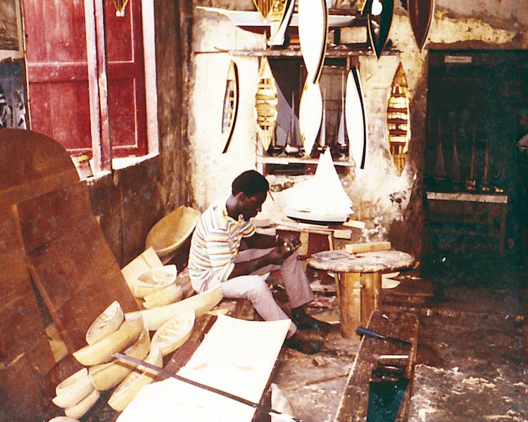 Model Boat Building, Bequia the Grenadines