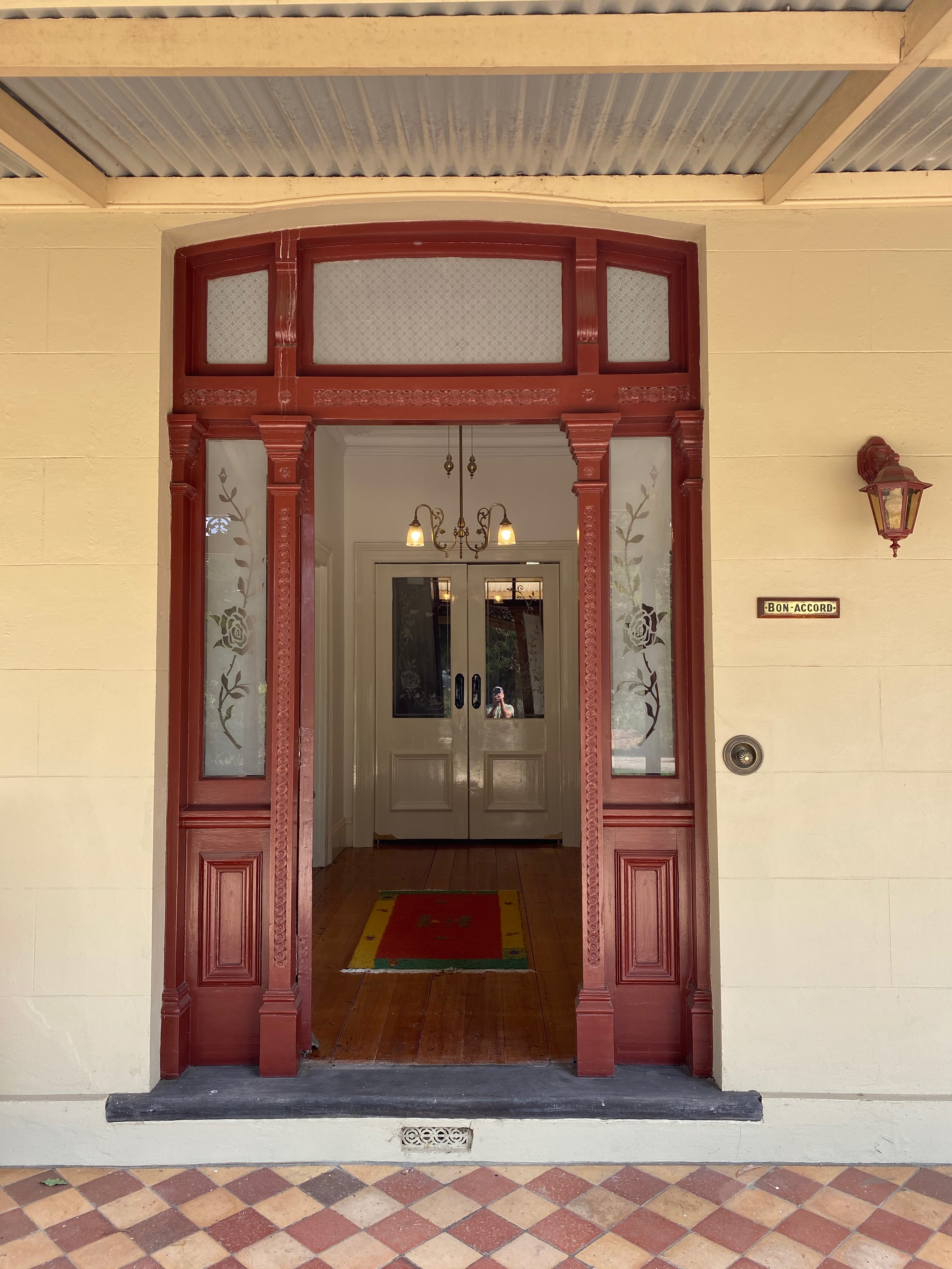 Homestead Front Door.