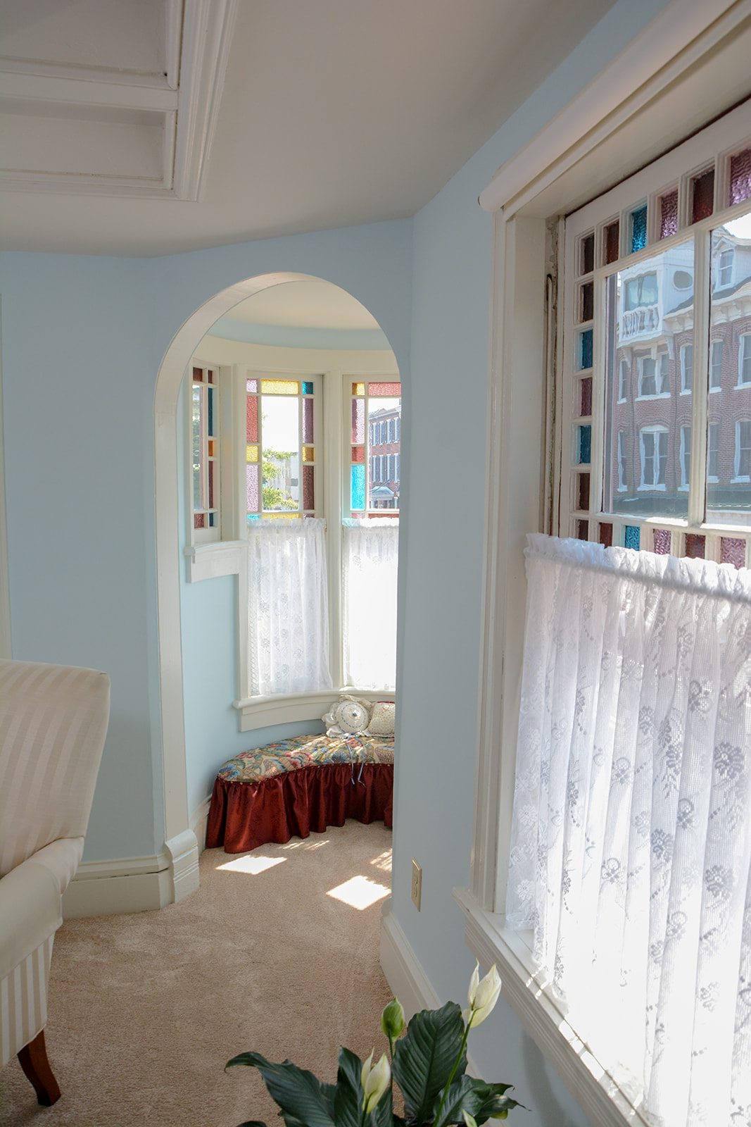 Alcove in the Tower Room.