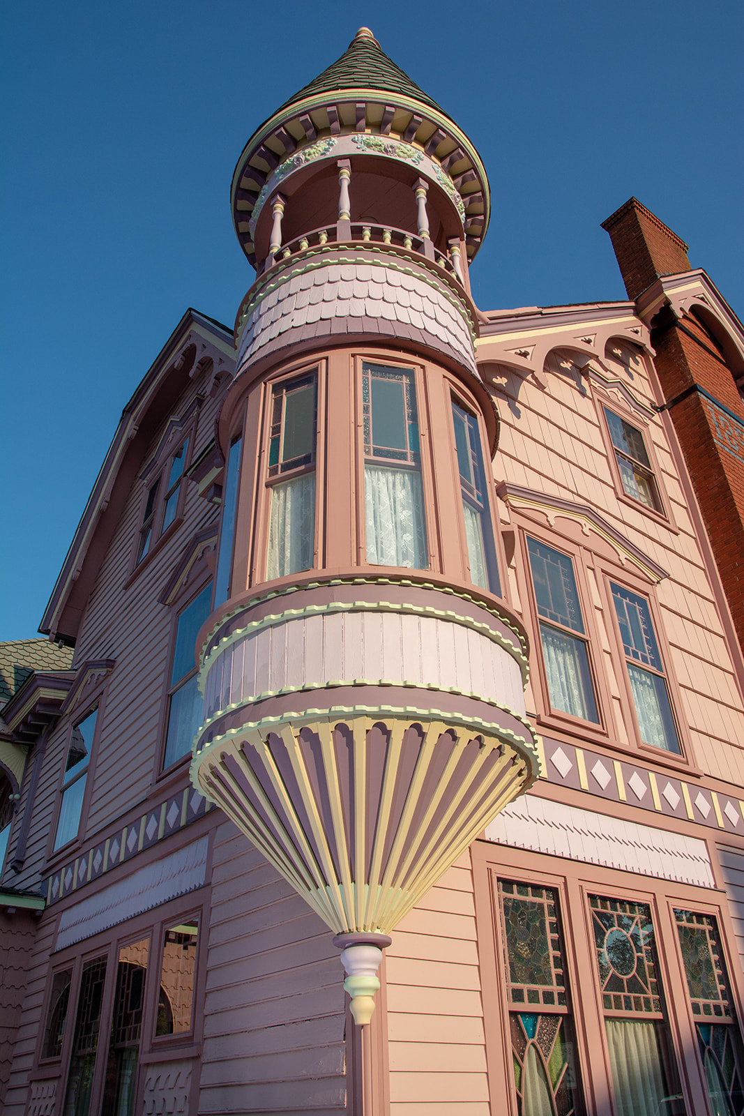 Oreal on the SE corner of the Towers B&B.