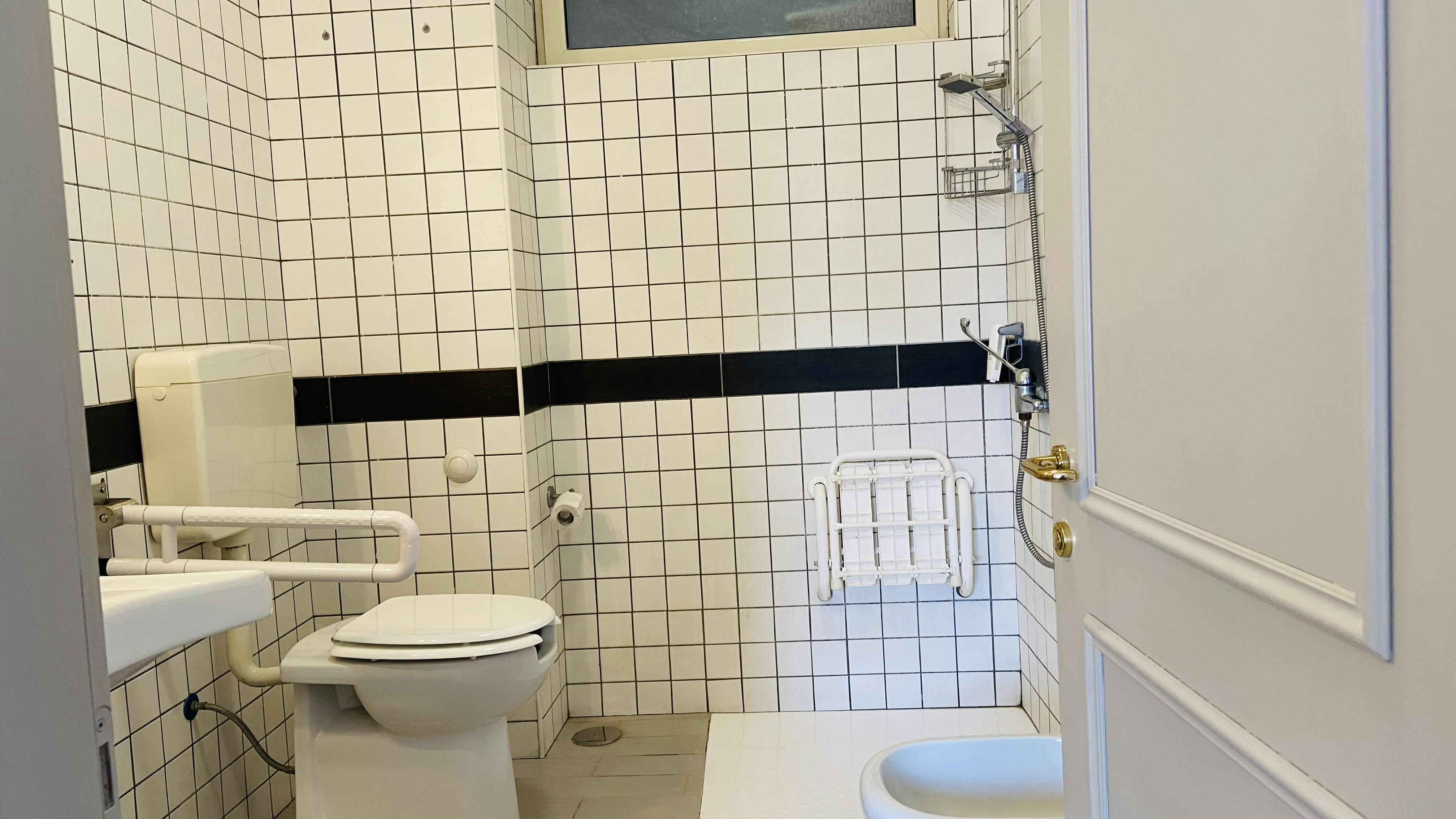 Bathroom Of Double Handicap Room