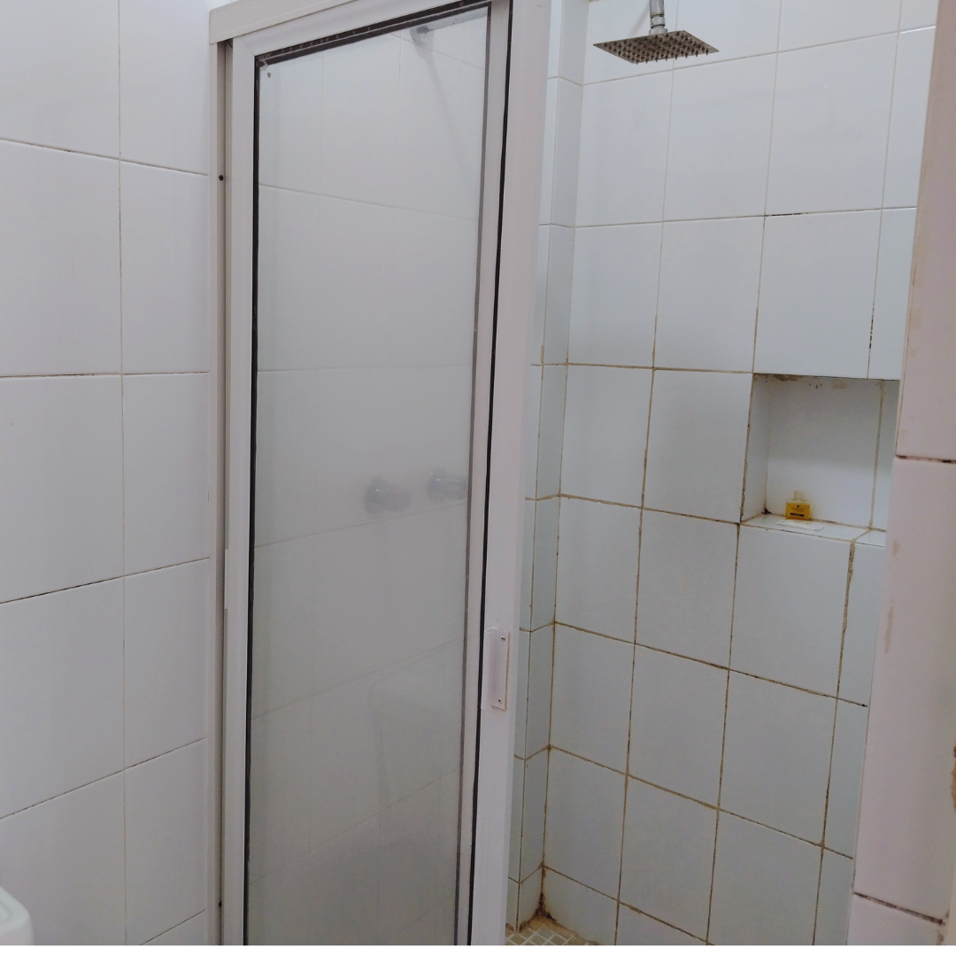 Baño triple sencilla