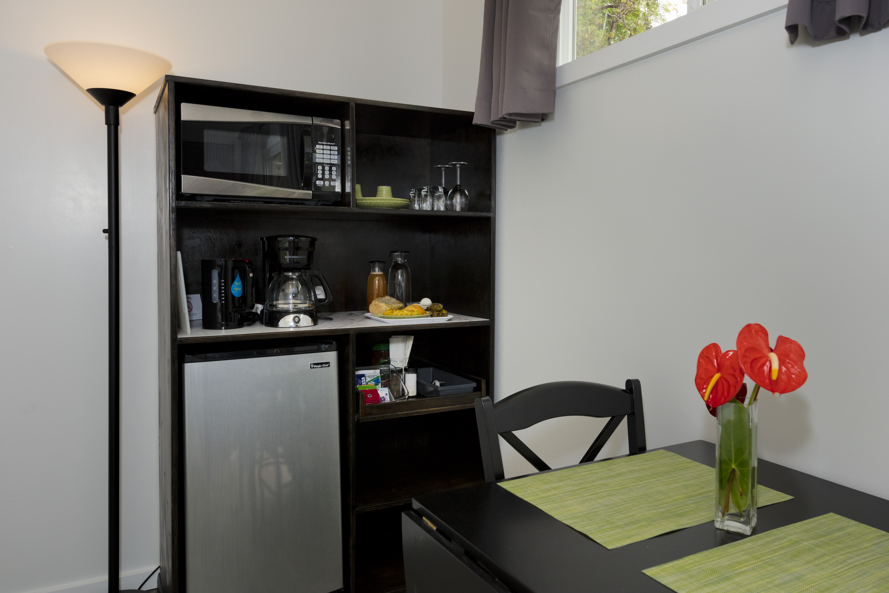 Kitchen Nook in each room