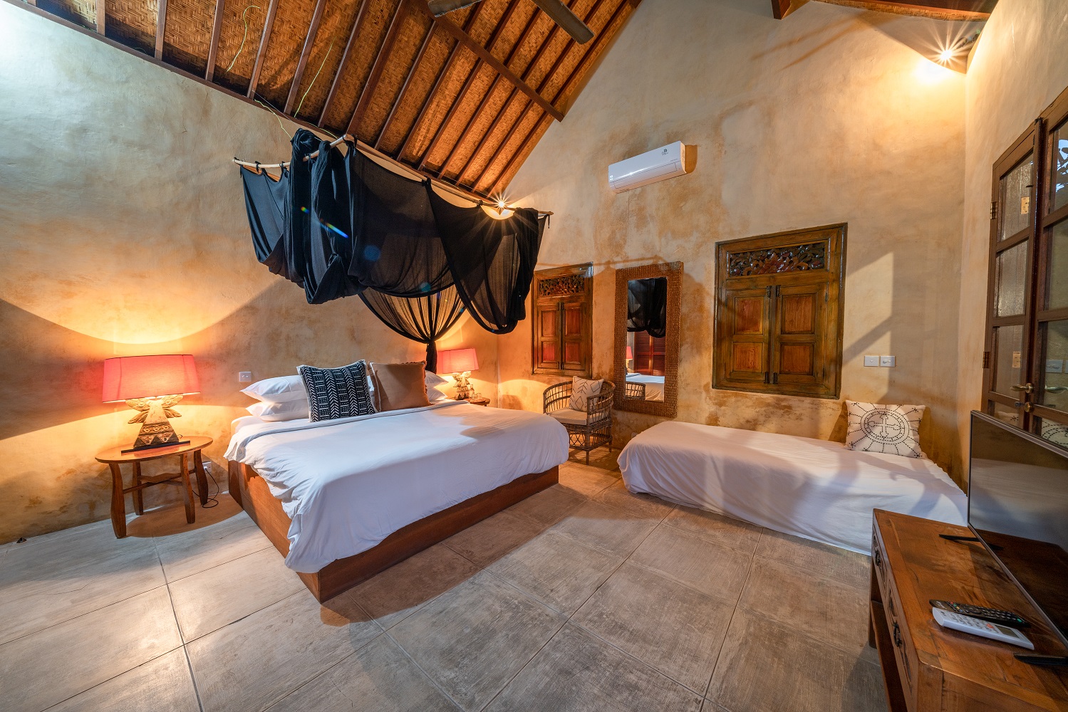 Bedroom at Villa Rumi