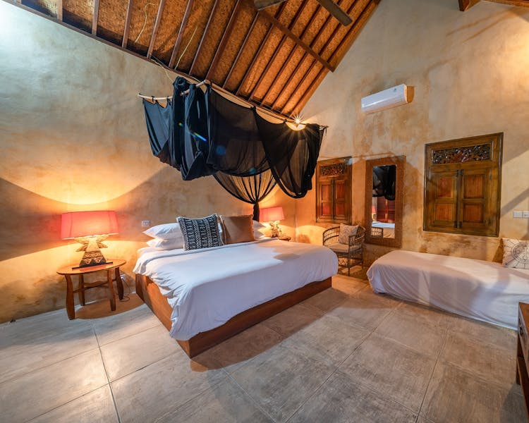 Bedroom at Villa Rumi