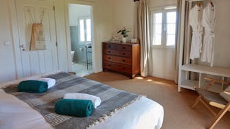 Bedroom in the Annex at Quinta das Vinhas.