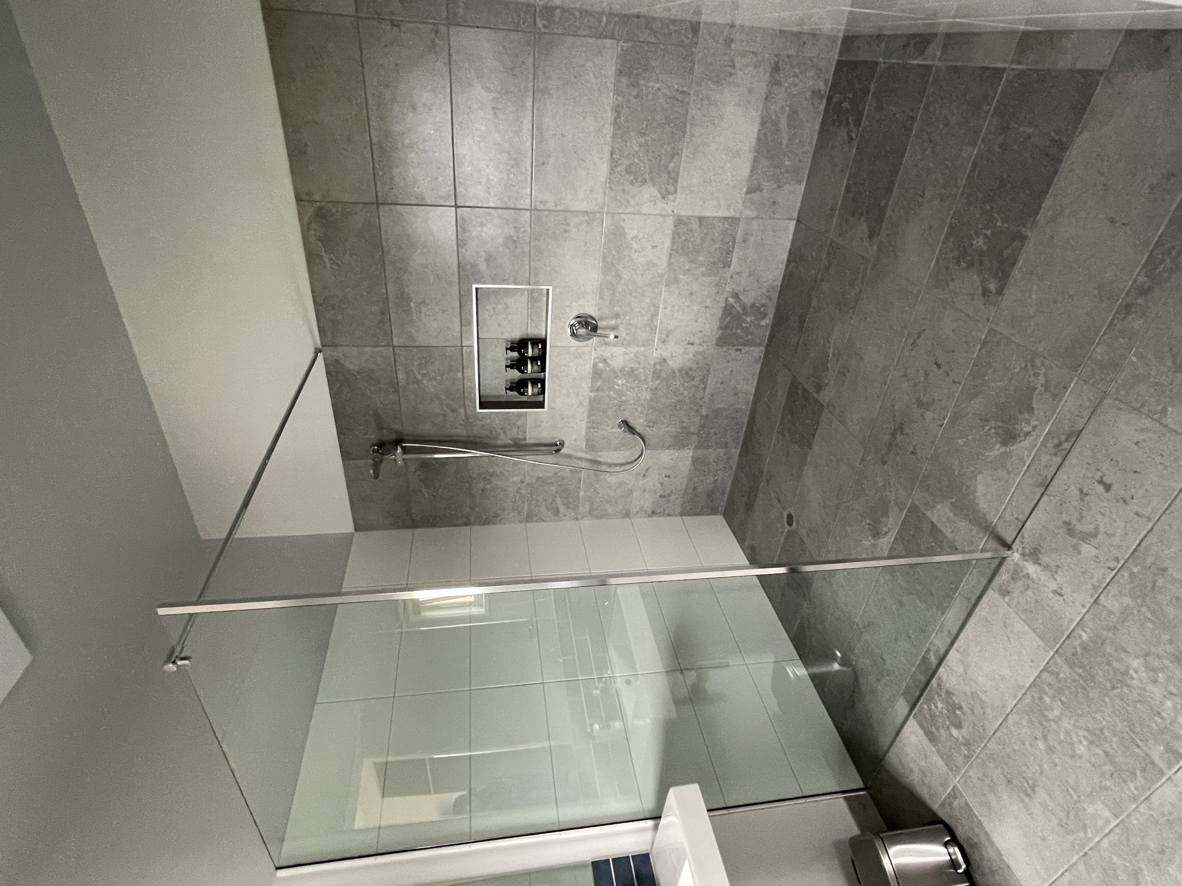 Studio 2 oversized walk-in shower