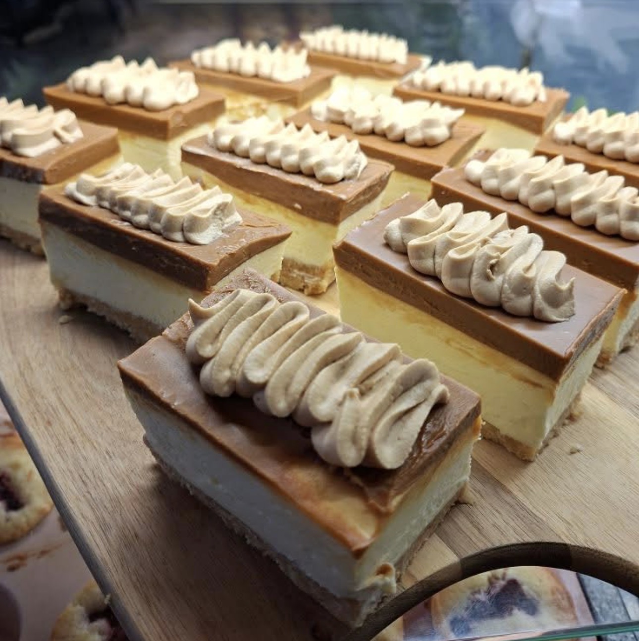 Cafe Aga house made cakes gluten free and dairy free options