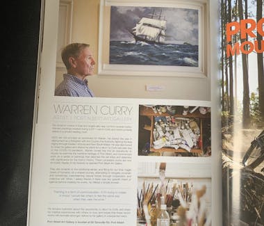 Warren Curry feature in Gippsland Lifestyle Magazine