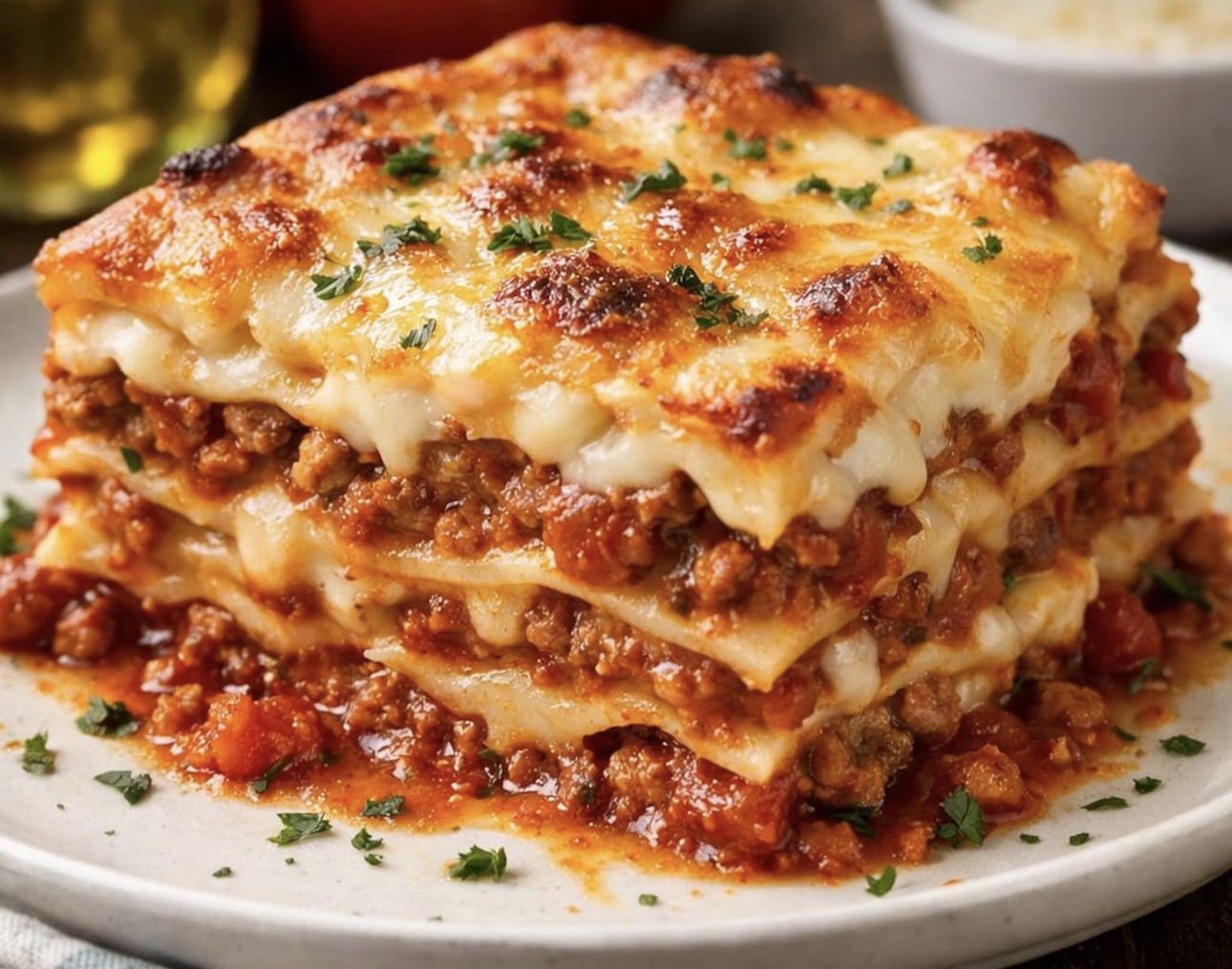 Delicious lasagna from the Port Albert General Store