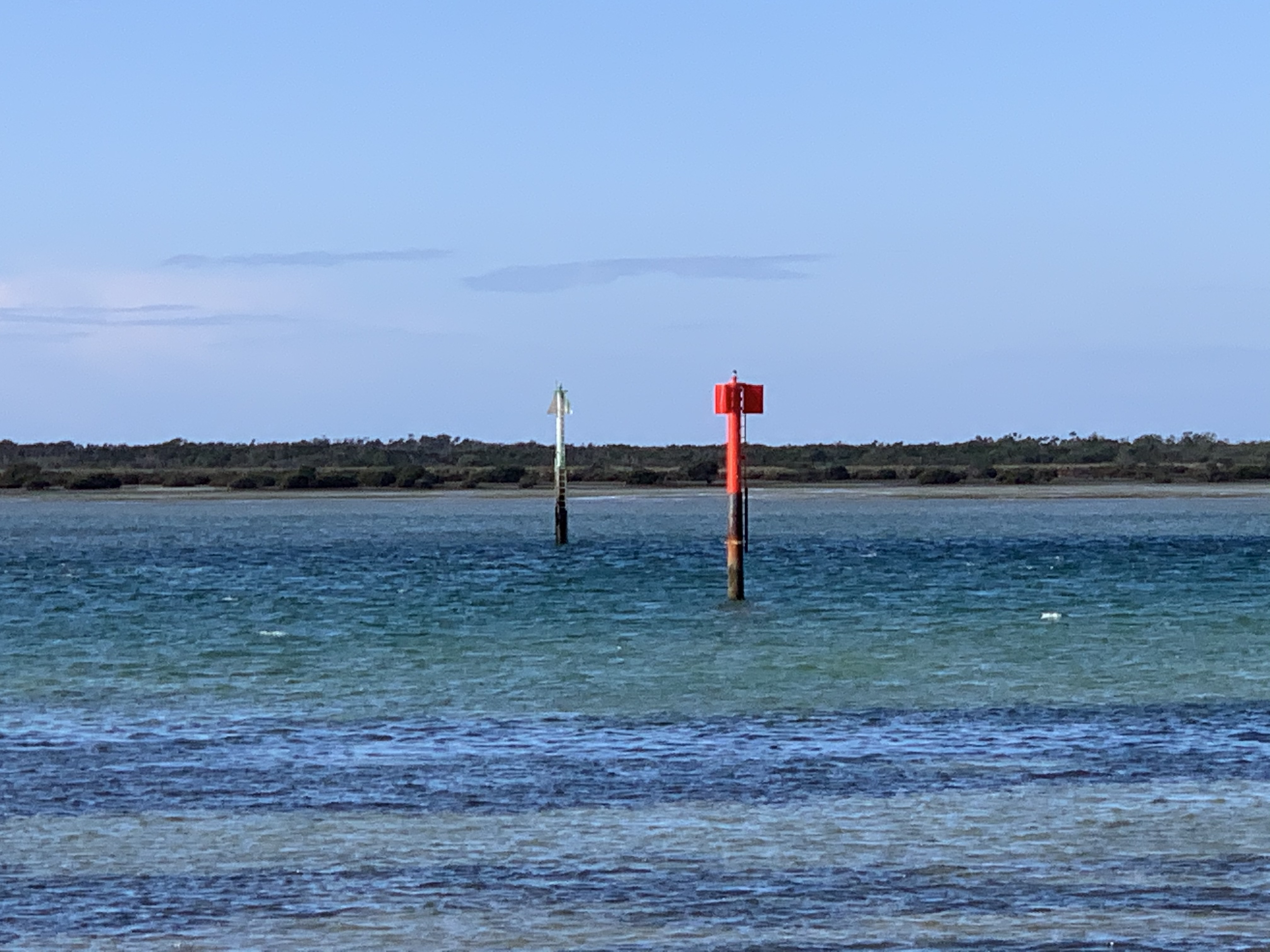 Port Lateral Marks, just off Stockyard Point