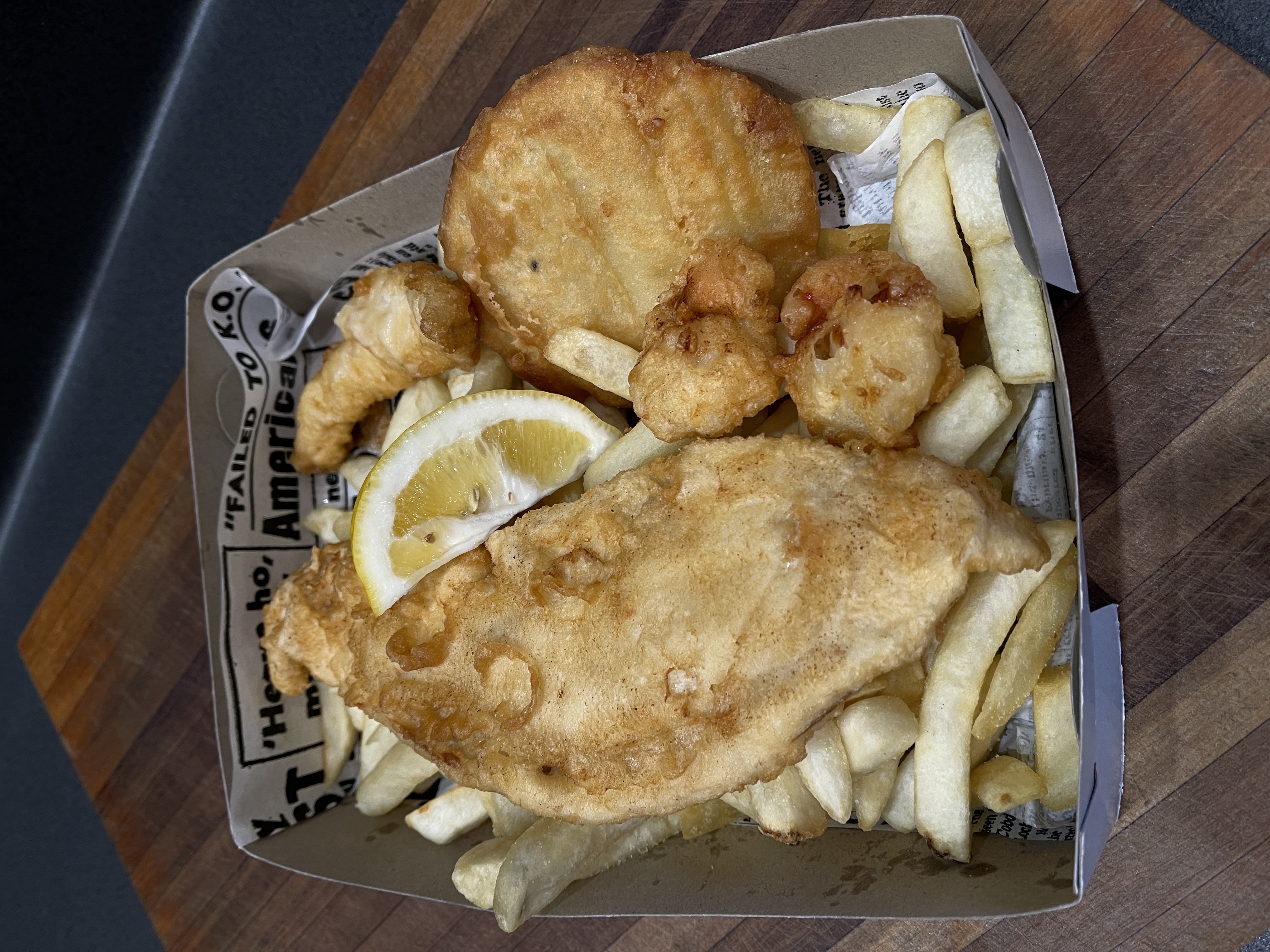 Freshest local fish straight from Cripp family fishing fleet