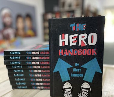 The Hero Handbook by Matt Langdon owner of Artichoke Books