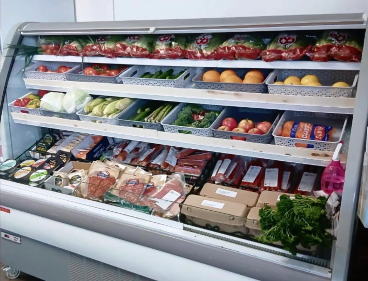 Selection of fresh local produce and small goods at Port Albert General Store