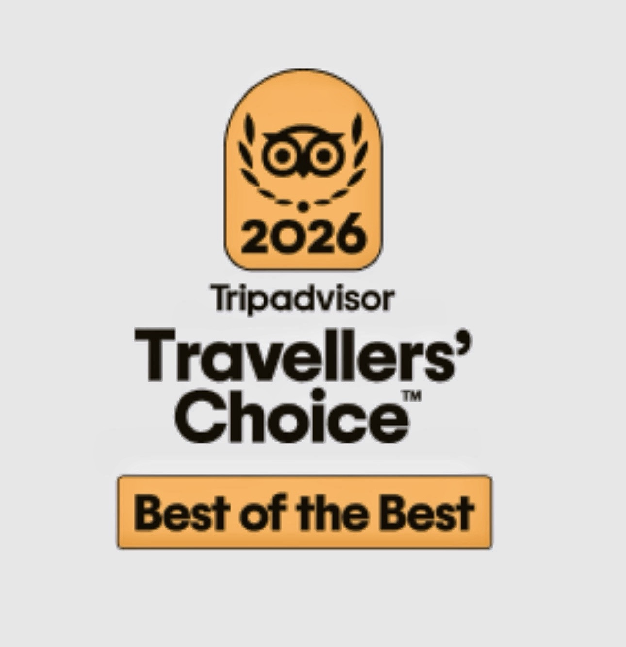 Tripadvisor 2026 Best of the Best Award