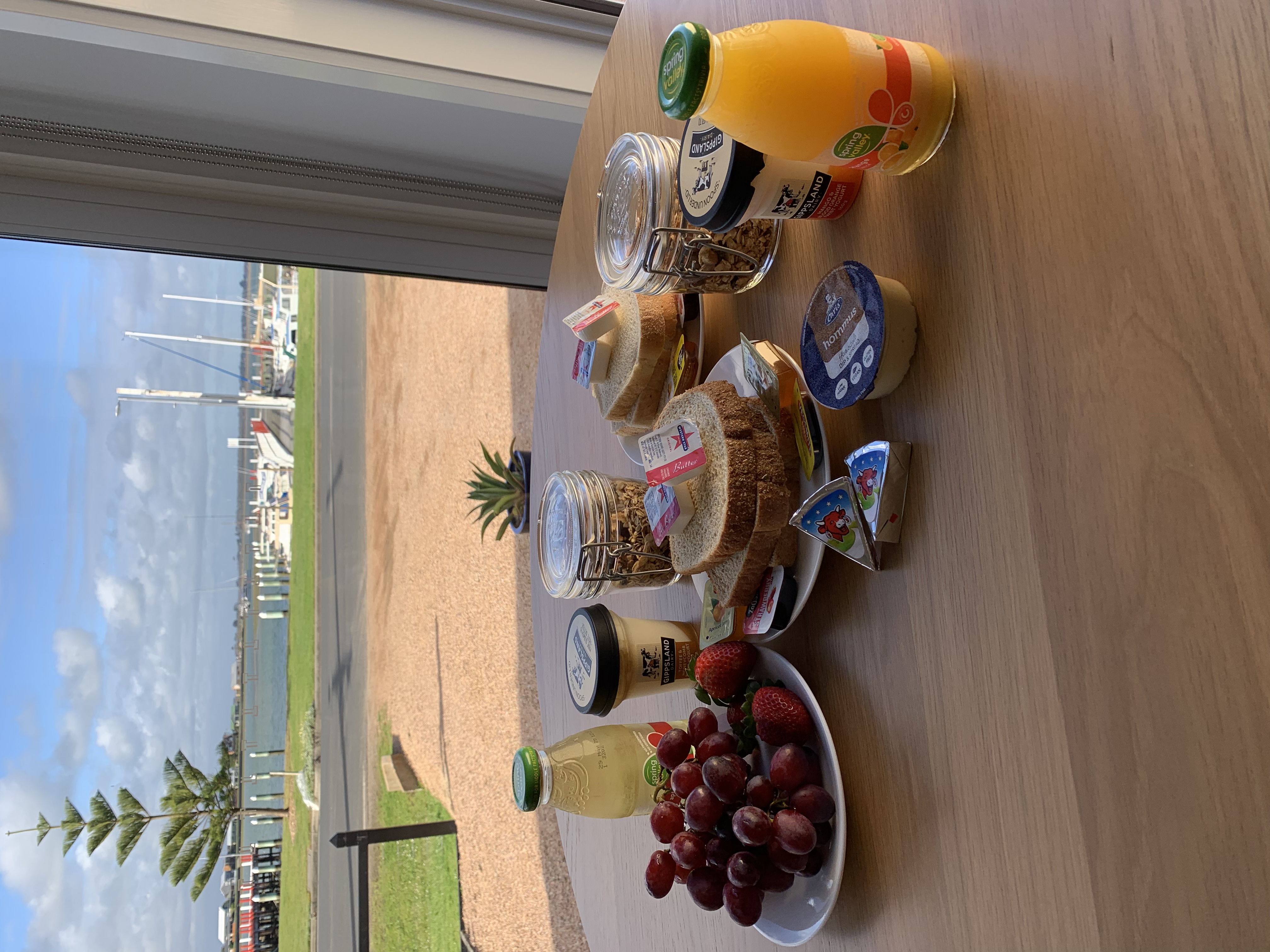 Gourmet continental breakfast included