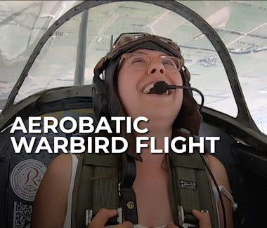 Aerobatic Warbird flights
